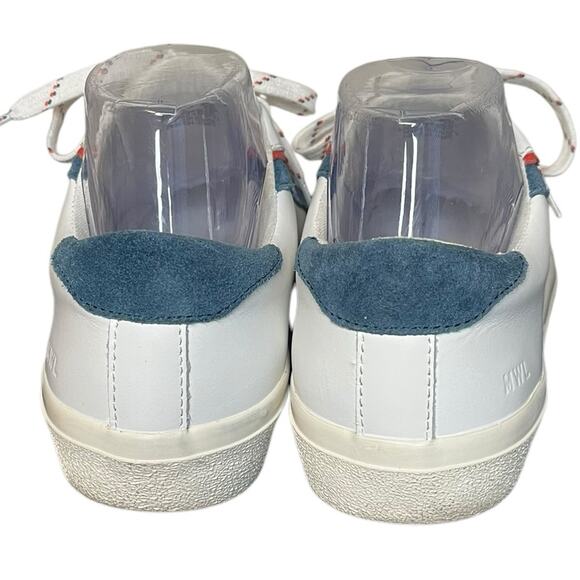 MADEWELL Sidewalk Low-Top Sneakers in Leather and Suede Women’s Size 7.5 - Picture 6 of 9